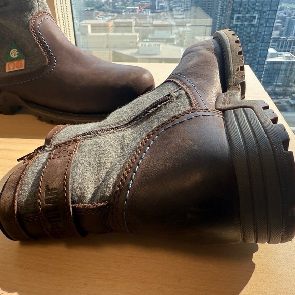 Caterpillar “Jace St” Sz 7 MINT worn briefly Women's steel toed work boots - Picture 7 of 16